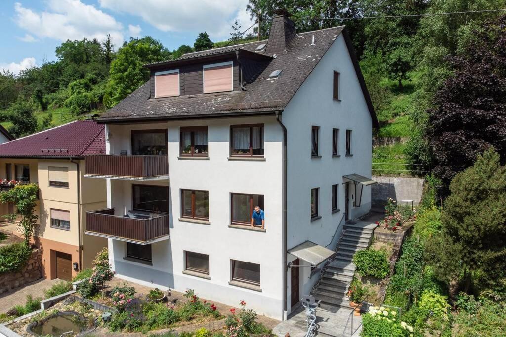 Rheintal-Ferien - 90 Qm Ferienwohnung Mit Wine & Style - Dein Urlaub Am Rhein Niederheimbach Ngoại thất bức ảnh